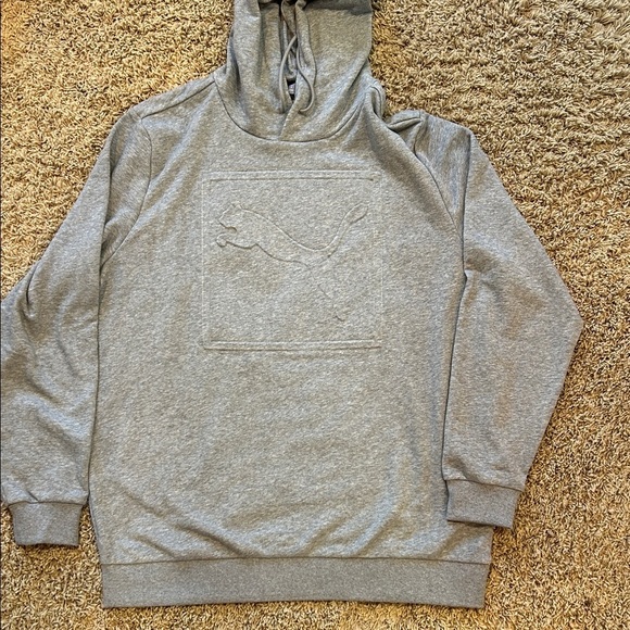 Puma Heather Gray Hoodie in Men’s Size XL New with Tags NWT - Picture 2 of 6